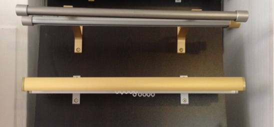 Алуминиеви корнизи за стенен монтаж